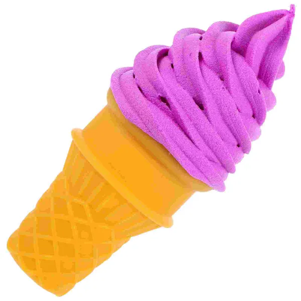 Simulación de decoración de la fiesta helado de helado falso de juguete PO Prop de enseñanza de la enseñanza Modelo falso de plástico