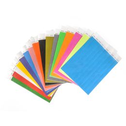 Party Decoration Solid Colors 3/4 inch Tyvek polsbands met nummers ID voor evenementenfeestjes 1000 stuks 221128