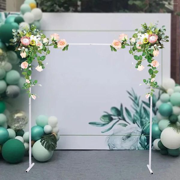 Party Decoration Square Metal Table Arch Garden Arbor for Indoor and Outdoor Easy Assembly