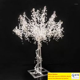 Arbre de mariage perlé en cristal de Style de décoration de fête pour Decoration2pcs une pièce maîtresse de lot