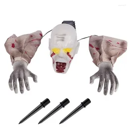 Party Decoration Terror Creepy of Entertainment Halloween Decorations Againd Weird Supplies Terrible Glow