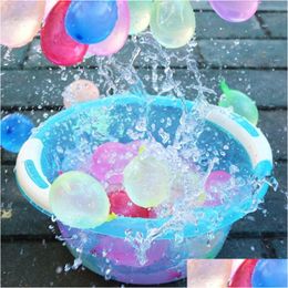 Decoración de la fiesta Agua de agua Juguetes Inyección de las aguas de verano Rápidas Bombas Niños llenos de agua Beach Fun Chindren S Globos B DHX4O