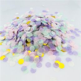 Party Decoration Wedding 100g 1cm 6pcs Confetti Round Paper Bobo ballon ballonne de ballons