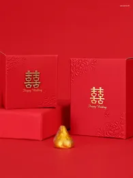 Boîte à bonbons de mariage, décoration de fête, emballage de fruits créatif de Style chinois
