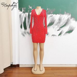 Vestidos de fiesta 2024 Luxury Red Short Prom Full mangas llenas Mini impresionantes vestidos de cóctel en stock Vestido de Festa