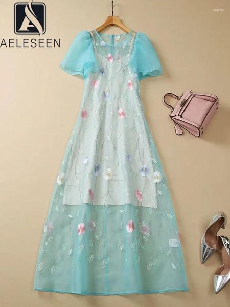 Robes de fête aeleseen piste mode femme robe d'été robe d'été