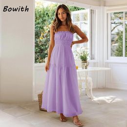 Robes de fête Robe de mariée Bowith Élégant sans bretelles Long Jupe plage Bohemian Style For Women Gown Prom 2024 Summer Vestidos
