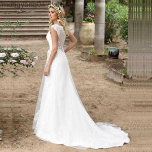 Robes de soirée élégantes et belles bretelles dentelle fleur sirène robe de mariée 2020 robe de mariée couleur personnalisable T230502