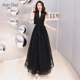 Robes de fête Elegant Evening Formal Prom Robes A Line Long Robe