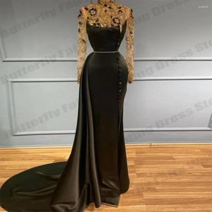 Feestjurken Prachtige Elegante Lange Mouwen Voor Vrouwen Luxe Avond Cocktail Vrouwelijke Formele Prom Kleding Ceremonie