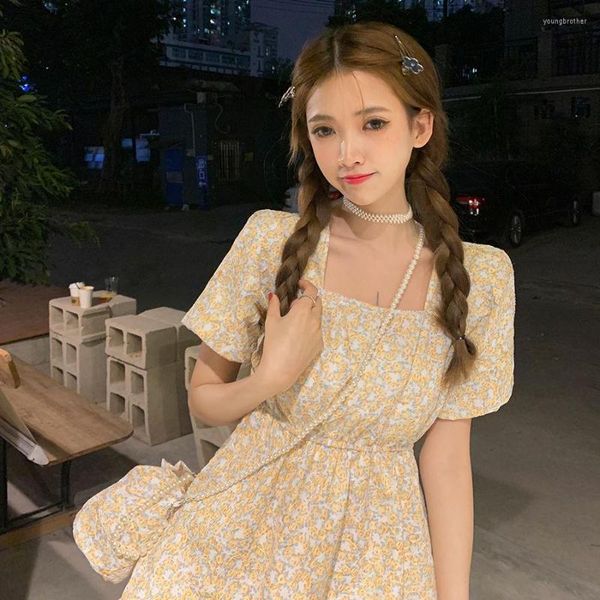 Robes de soirée japonais Harajuku Kawaii Mini robe été femmes fille courte a-ligne anniversaire mignon vêtements mode coréenne 2023