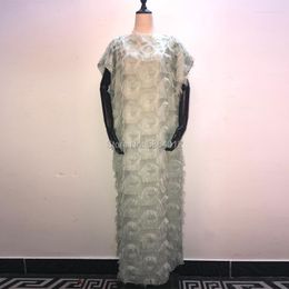 Feestjurken koeweit dashiki jurk afdrukken bohemia zijden sjaal siCEAB losse elegante moslim abaya bazin gewaad jurken broder riche sexy dame