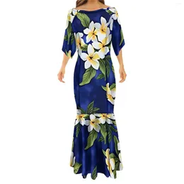 Robes de fête Design de luxe Robe de sirène tribale 2024 Vêtements polynésiens confortables