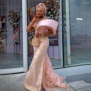 Feestjurken Nigeria Ruches Zeemeermin Gala Met Kwasten Illusie Lange mouwen Avondjurk Sexy Plus Size Damesjurken