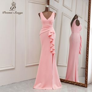 Robes de soirée rose sirène robes de soirée robe de bal robes de mariée robes de promocion robes de demoiselle d'honneur robes de cérémonie 230316