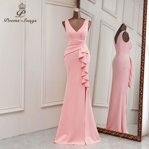 Robes de soirée rose sirène robes de soirée robe de bal robes de mariée robes de promocion robes de demoiselle d'honneur robes de cérémonie 230425