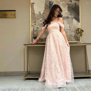 Feestjurken Rosella Glitter lichtroze sexy van de geouedr prom Saudi Arabische lange sparky avondjurken pailletten jurk