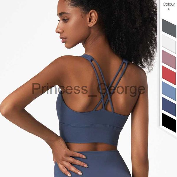 Robes de soirée Sports Tops Mode Femmes Sexy Yoga Bra Arrivée Fitness Gym Vêtements Bon Élastique Dos Nu Athlétique Sportswear Vente Chaude Tissu x0629