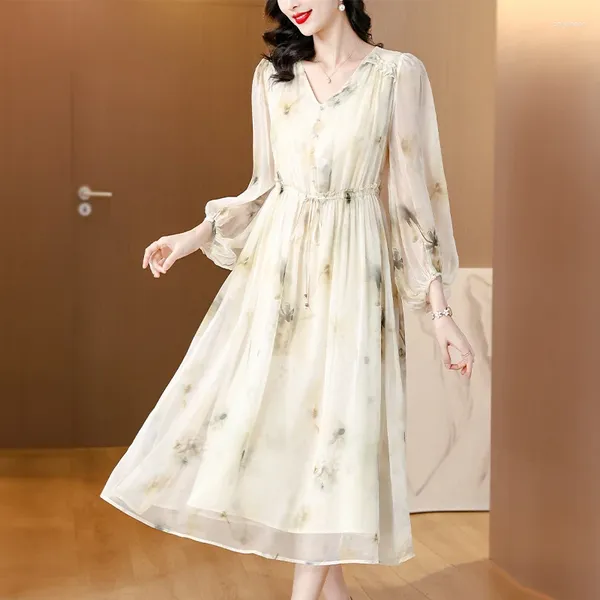 Robes de fête Spring Summer Fashion Casual Beach Sexy Sexrss Femmes Boho Floral Mariffon Maxi Robe 2024 coréen Elegant BodyCon