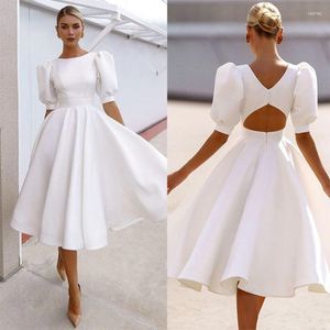 Robes de soirée robe d'été Sexy dos nu femmes blanc pour femme mariage élégant dame Vestidos 2023