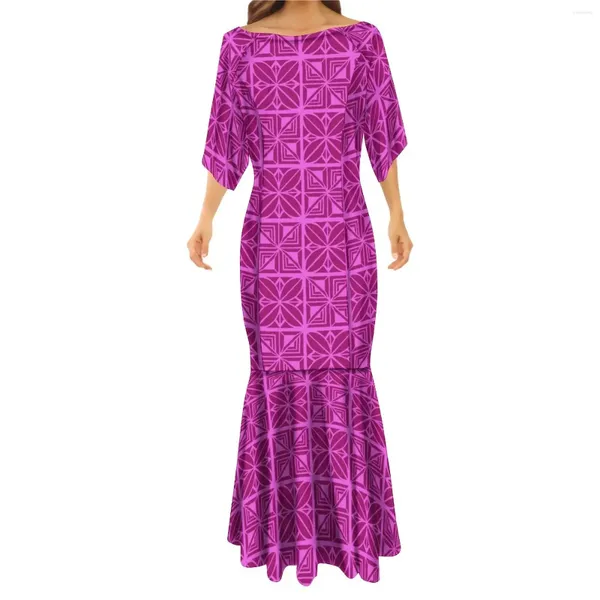 Robes de soirée Tribal sirène confortable tailles américaines vente en gros Merch plage Fit robe pour femmes