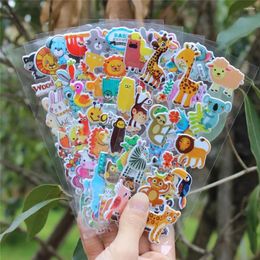 Fête favorable 10 pc Favors for Kids Birthday Boys and Girls Cartoon Stickers 3D Pinata Goodie Bag Pilers Giveaway Gift