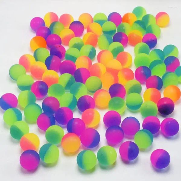 Party Favor 10pcs 25 mm Boulcy Ball Ball Outdoor Rubber Sauting Balls Games Anti-Stress Toys for Kids Birthday Favors Baby Shower Gift