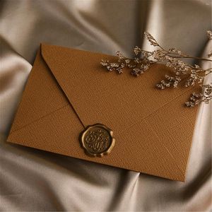 Party Favor 10pcs Enveloppes for Invitations Window Letters DIY FAIT MAIN MAIN MAIN
