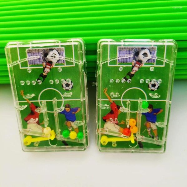 Party Favor 10pcs Football Maze Game Early Educational Toy for Kids Birthday Decoration Favors Boys Girls Soccer Gift Sac Giveaway