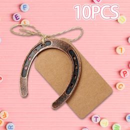 Party Favor 10pcs Horseshoes Favors Craft Metal Craft for Wall Cafes Celebration