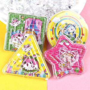 Favor de fiesta 10 unids Polygon Maze Marble Toy Favores para niños Cumpleaños Niños Niñas Piñata Rellenos Goody Bag Guest Suprizes Premios