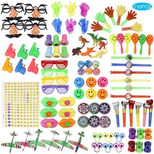 Party Favor 110Pcs Gunsten Bulk Speelgoed Voor Kinderen Assortiment Carnaval Prijzen Schatkist Verjaardag Bruiloft Pinata Filler