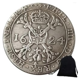 Party Favor 1624 Ancienne déesse des Pays-Bas Hobo Nickel Couple Art Coin Memorial Pocket Gift Coin / Europe Lucky Sac commémoratif