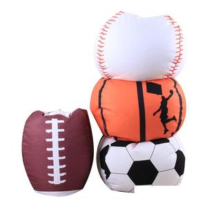 Party Favor 18 Pouces Sac De Rangement De Balle De Sport Baseball Football Rugby Basketball Grande Capacité Bean Drop Delivery Home Garden Festi Dhieu