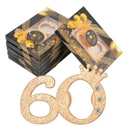 Party Favor (20 pièces / lot) douches nuptiales en or de la 30e ouvre-bouteille Favors pour le cadeau du 50e anniversaire et le 60e anniversaire