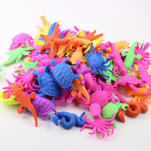 Party Favor 20pcs animaux mignons océan gonflement jouets magiques poussant dans l'eau en vrac enfants cadeau d'anniversaire bébé douche invité faveurs Pinata