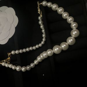 Party Favor 33cm Collier réglable Fashion Classical Perle Choker 7cm de C avec demoiselle d'honneur de mariage estampillé Gift320T