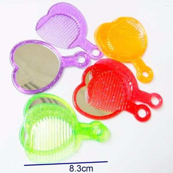 Party Favor 36 set mini miroir de peigne à cheveux pour fille princesse nouveauté à la maison artisanat de classe