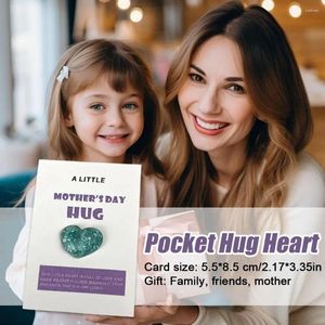 Fête faveur 3D Pocket Hug Heart Cards Alentines Day Gift Love Postcard Home Supplies Souvenir Decoration Wedding P6O9