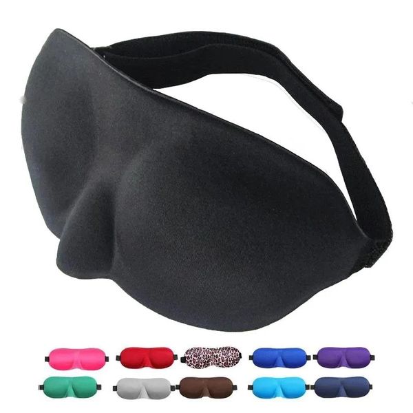 Party Favor 3D Masque de sommeil Sleeping Eye Mask Eyeshade Cover Shade Eyes Patch Soft Portable Blindfold Travel Eyepatch