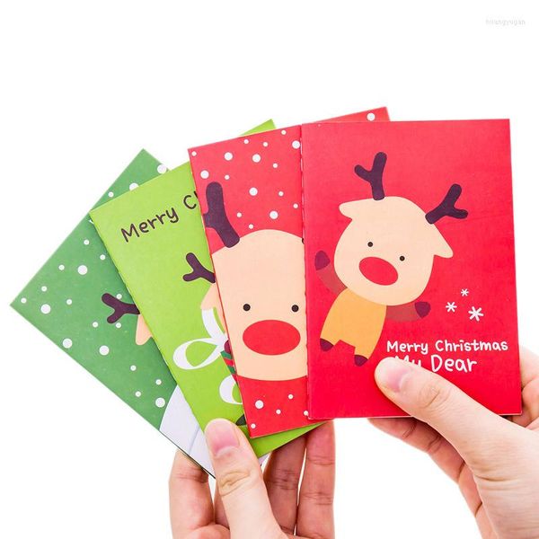 Partybevorzugung, 3 Stück, Cartoon-Weihnachtsmann, Buch, Taschennotizbuch, Geschenk, Weihnachtsgeschenk, Schulpreis, Souvenirs, Giveaways, Geschenke für Kinder, Pinata