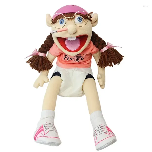 Party Favor 40-60 cm Favors for Kids Birthday Puppet Gift Cartoon Jeffy Boy talk show accessoires Hand Children Soft Doll