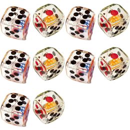 Party Favor 5 PCS Dic-in-Dice Transparent Dice With Mini Inside Kids Favors Joke Gifts Game Game Toys Souvenirs Giveaways