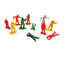 Party Favor 50 PCS 4,5 cm Soldat Birthday Pinata Bag Fill Ploot Gift Toys Boys Kids School Game