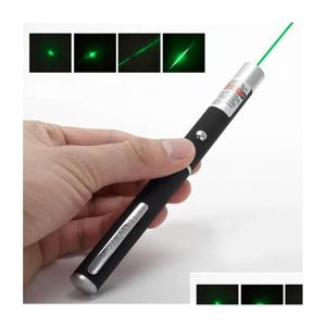 Party Favor 5Mw 532Nm Green Light Beam Pointeurs Laser Stylo Pour Sos Montage Nuit Chasse Enseignement Réunion Ppt Cadeau De Noël Drop Deliver Dhzhh