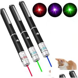 Party Favor 5Mw Pointeur Laser Stylo En Plein Air Cam Enseignement Conférence Fournitures Drôle Chat Jouet Cadeau Créatif Drop Delivery Maison Jardin Fes Dhdrc