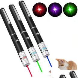 Party Favor 5MW Laser Pointeur Pen Party Favor Outdoor Cam Enseignement Conférence Fournitures Drôle Chat Jouet Cadeau Créatif Drop Livraison Maison Dh2Ij