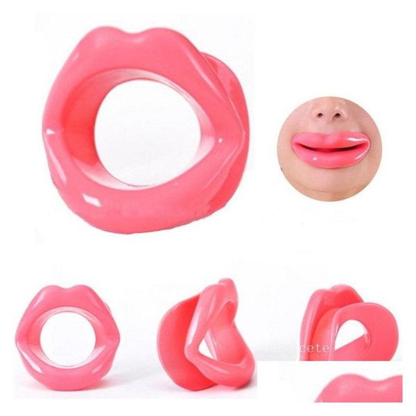 Favor de fiesta 6 colores Sile Rubber Face Slimmer Ejercitador Entrenador de labios Boca oral Tensor muscular Anti envejecimiento Arrugas Masr Cuidado LT498 Dr Dhxve