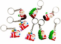 Partij gunst 6 stuks Kerstman Merry Chrismas X'mas potlood Top Cup taart decoratie Topper verkoop gunsten Gift nieuwigheid Pinata zakvuller