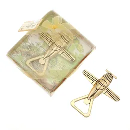 Party Favor Alloy Airplane Bottle Opener Bruiloft Geschenken Levering Home Dagelijkse benodigdheden Klein